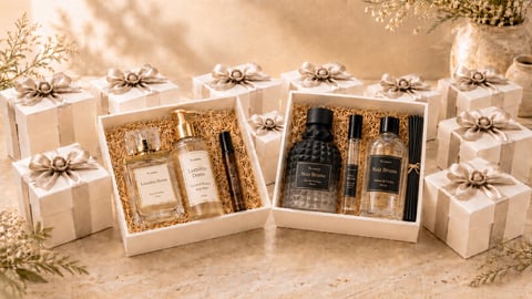 Two luxury gift boxes