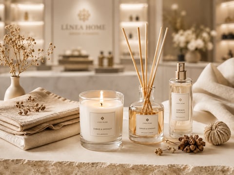 Luxury home fragrance collection