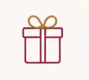 Gift box icon for corporate gifts